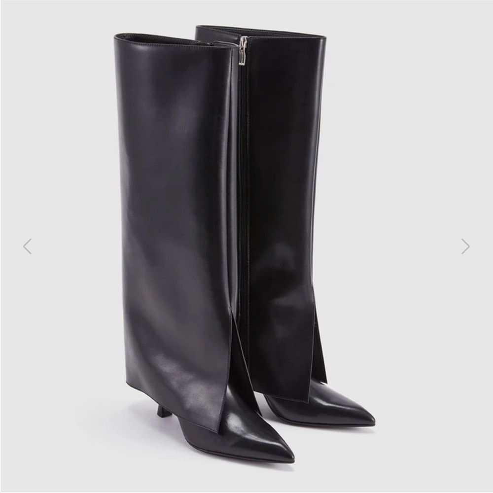 Urban‎ Revivo | Faux Leather Knee Boots